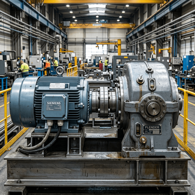 Motors, Gearboxes & Brakes